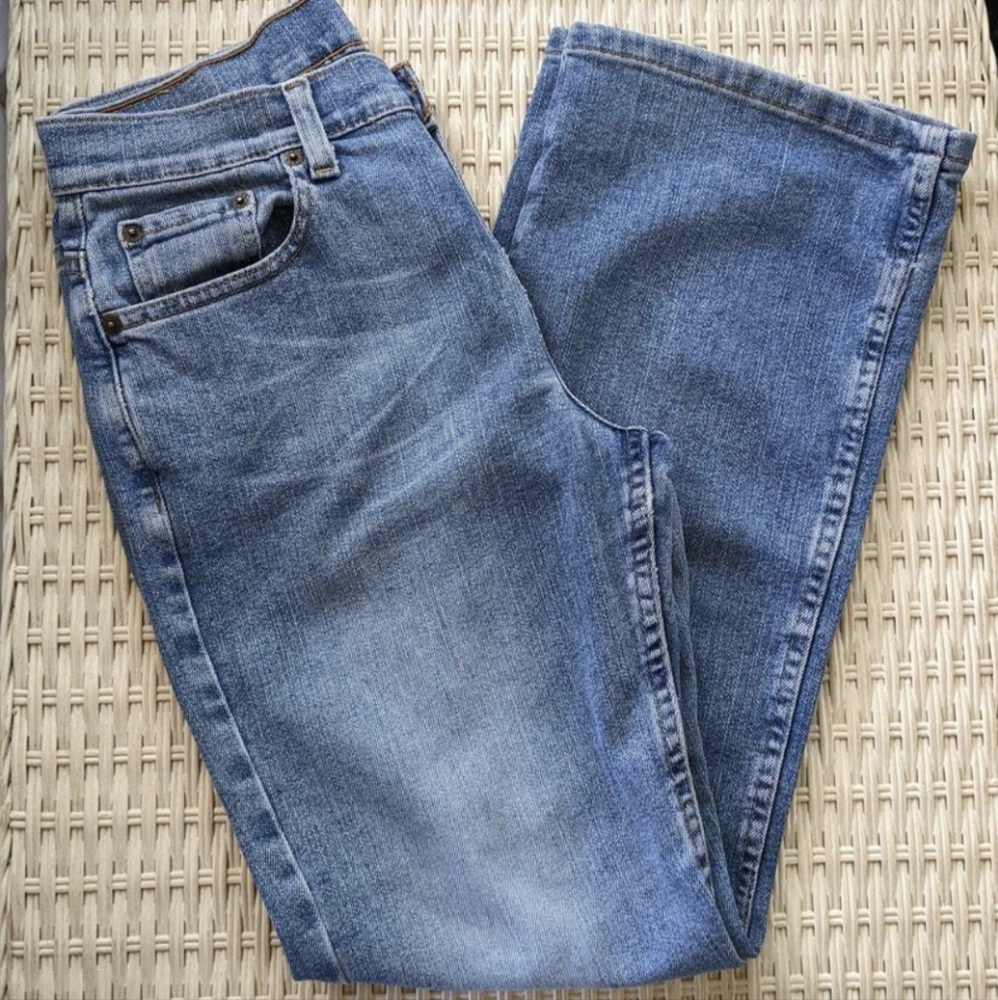 Levis 515 Denim Flared Leg 6S ~ 28"x28" | Great Boot cut Jean | Slim Fit Flare L